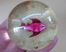 Load image into Gallery viewer, Vintage Paul Ysart Harland Paperweight. Signed with H Cane
