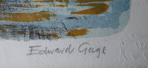Edward Gage Colour Lithograph Queen of Birds 1950s