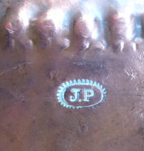 Load image into Gallery viewer, Antique JOHN PEARSON Copper Arts &amp; Crafts Tray c.1895. Signed twice with JP stamp on the reverse
