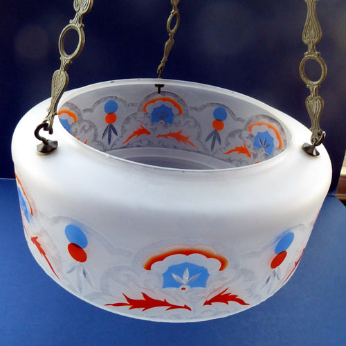 Large ART DECO Glass 