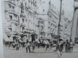 William Walcot Signed Original Etching Royal Scottish Academy Edinburgh