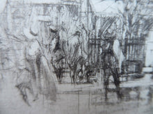 Load image into Gallery viewer, William Walcot Charing Cross London Etching 1919 Signed
