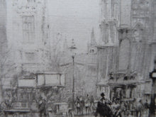Load image into Gallery viewer, Walcot Westminster Abbey Parliament Square Etching Signed
