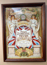 Load image into Gallery viewer, RARE Antique 1914 Memorial Tile from WWI. Argyll &amp; Sutherland HIGHLANDERS Interest
