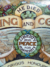 Load image into Gallery viewer, RARE Antique 1914 Memorial Tile from WWI. Argyll &amp; Sutherland HIGHLANDERS Interest
