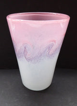 Load image into Gallery viewer, 1950s Perthshire Vasart Glass Vase. Vintage Scottish Glass
