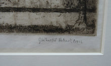 Load image into Gallery viewer, McIntosh Patrick 1920s Drypoint Etching Bruges Belgium
