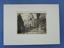 Load image into Gallery viewer, McIntosh Patrick 1920s Drypoint Etching Bruges Belgium
