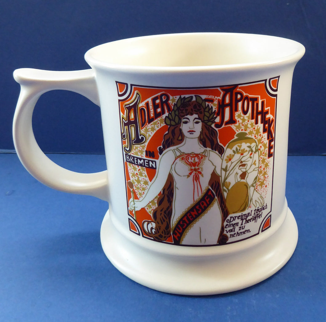 Vintage Carltonware Mug. Art Nouveau Lady 