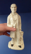 Load image into Gallery viewer, BRITISH POLITICS. Pair of Rare Cast Staffordshire Figures of Mr and Mrs Gladstone. 1890s
