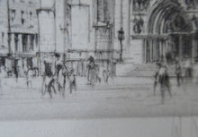 Load image into Gallery viewer, William Walcot St Giles Cathedral Edinburgh Etching Signed
