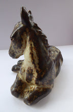 Load image into Gallery viewer, ROYAL COPENHAGEN Large Stoneware Model of a Horse with incised KK mark for Knud Kyhn (No. 21516)
