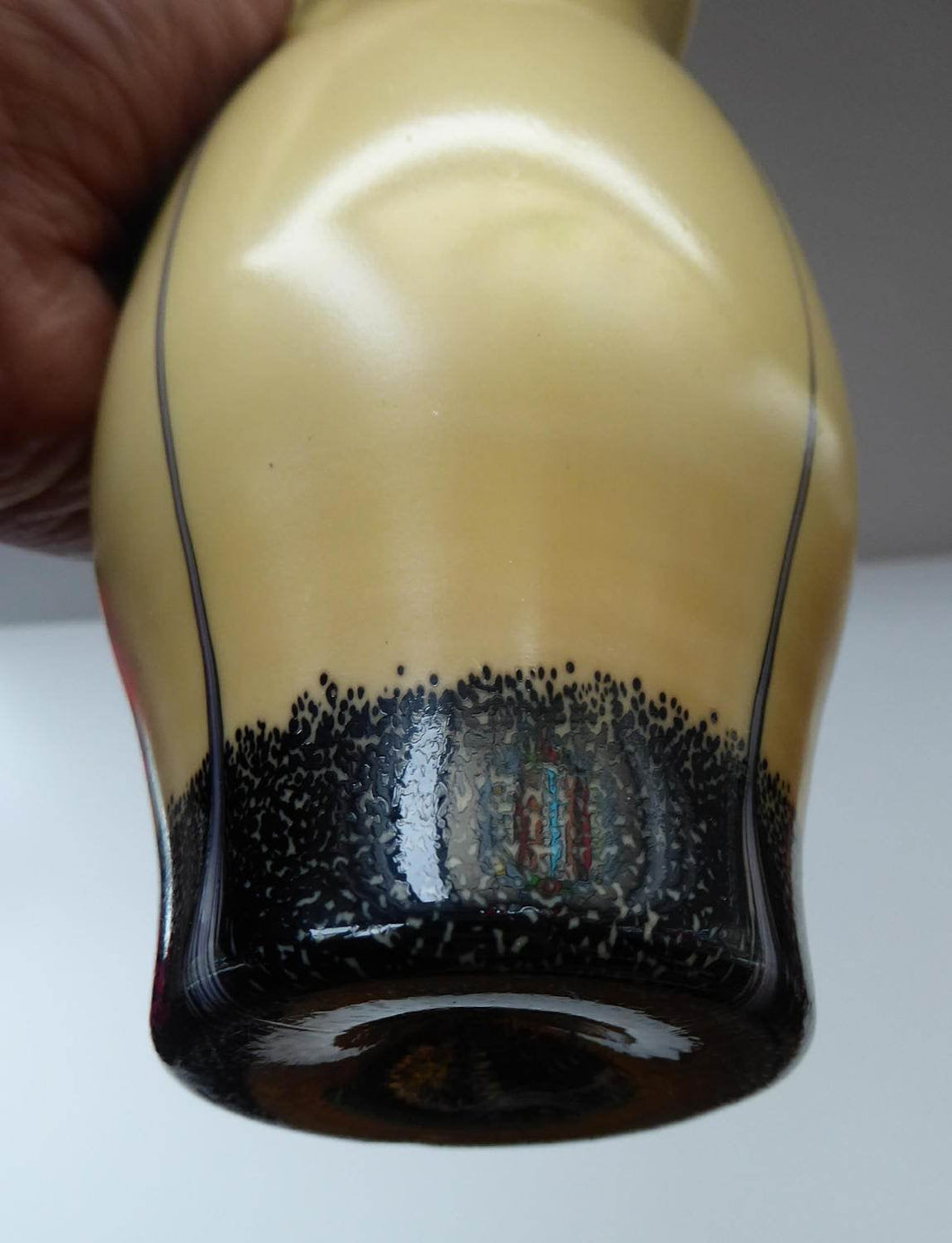 CAITHNESS GLASS Flared Vase. From the stylish vintage 