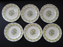 Load image into Gallery viewer, ERIC RAVILIOUS. Vintage 1953 Original Wedgwood Side Plates from the &quot;Garden Series&quot;. 7 inches
