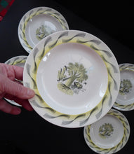 Load image into Gallery viewer, ERIC RAVILIOUS. Vintage 1953 Original Wedgwood Side Plates from the &quot;Garden Series&quot;. 7 inches
