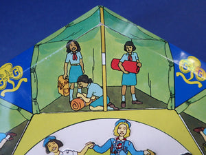 GIRL GUIDES 75th ANNIVERSARY Tin. 1985 Vintage Cadbury's Biscuit or Cake Tin. Excellent Condition