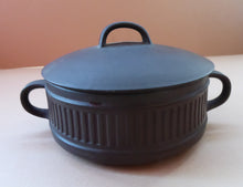 Load image into Gallery viewer, Vintage DANISH JH Quistgaard Stoneware Flamestone Large Lidded Sugar Bowl, 1950s
