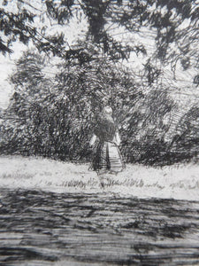 Whistler Etching and Drypoint Greenwich Part 1859 Signed