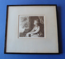 Load image into Gallery viewer, 1778 Francesco BARTOLOZZI Etching after Lady Diana Beauclerk, Duchess of Devonshire. Original 18th Century Stipple Engraving
