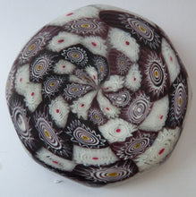 Load image into Gallery viewer, Vintage FRATELLI Toso Glass Bowl Millefiori Canes 1950s
