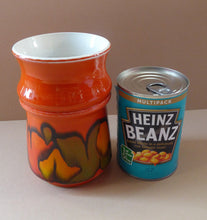 Load image into Gallery viewer, 1970s Orange Poole Delphis Vase
