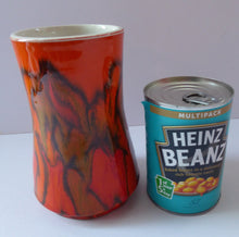 Load image into Gallery viewer, 1970s POOLE DELPHIS Vase (Shape 83). 6 1/4 inches in height

