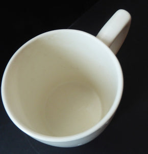 1940s KEITH MURRAY for Wedgwood. Large Mug or Tankard. Fine Vintage Condition in Moonstone Glaze