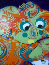 Load image into Gallery viewer, Danish BJORN WIINBLAD Plate. 1970s Rosenthal. Aladdin and the Genie. Original Box

