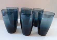 Load image into Gallery viewer, Vintage 1960s HOLMEGAARD Lemonade Set. Large Serving Jug and Six Matching Tumblers. Excellent Condition
