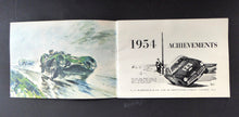 Load image into Gallery viewer, TWO Vintage 1950s Motoring TT Booklets. Castrol Achievements 1953 and 1954. Good Condition
