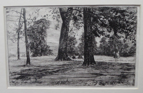 Whistler Etching and Drypoint Greenwich Part 1859 Signed