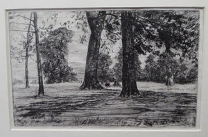 Whistler Etching and Drypoint Greenwich Part 1859 Signed
