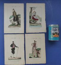 Load image into Gallery viewer, 19th Century Swiss Cantons Regional Costume Antique Prints
