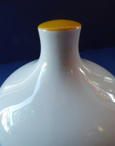 1960s ROSENTHAL Studio Line Lidded Bowl. Rare PUNKTAL Design by Wolf Karnagels