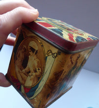 Load image into Gallery viewer, LORD KITCHENER, John French, Admiral Jellicoe etc. Rare Antique 1914 WWI Souvenir Tin for Leaf Tea
