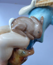Load image into Gallery viewer, ROYAL WORCESTER Figurine. Vintage Peter Pan Figure by Frederick Gertner (No. 3011). Perfect Condition
