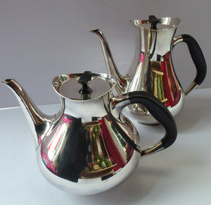 1950s Vintage Danish Sliver Plate Cohr Tea Service