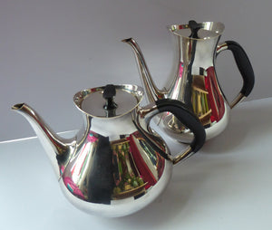 1950s Vintage Danish Sliver Plate Cohr Tea Service