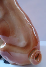 Load image into Gallery viewer, Antique LIFE SIZE Pug Dog Figurine / Slip Cast Model. Probaby STAFFORDSHIRE, c 1880s. 13 1/2 inches

