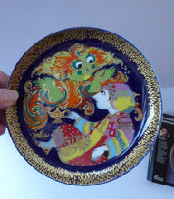 Load image into Gallery viewer, Danish BJORN WIINBLAD Plate. 1970s Rosenthal. Aladdin and the Genie. Original Box
