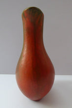 Load image into Gallery viewer, WEST GERMAN Ruscha Amorphic Vase with Handle - with interesting Vulcano Glaze. Height 6 1/2 inches
