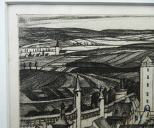 Load image into Gallery viewer, William Wilson Etching. Rothenburg ob der Tauber 1929

