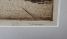 Load image into Gallery viewer, William Wilson 1920s Signed Etching Scottish Art
