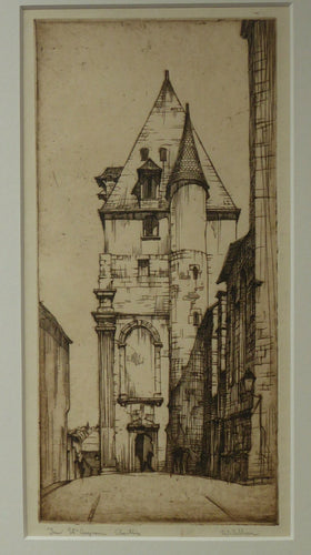 William Wilson 1920s Signed Etching Scottish Art