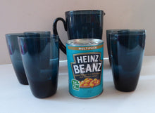 Load image into Gallery viewer, Vintage 1960s HOLMEGAARD Lemonade Set. Large Serving Jug and Six Matching Tumblers. Excellent Condition
