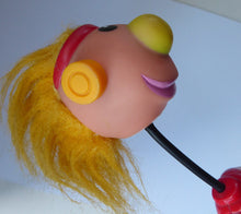 Load image into Gallery viewer, VINTAGE FOOTBALL TOY. 1990s Jibber Jabber Footballer. Red Jersey No 8 by Ertl
