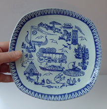 Load image into Gallery viewer, 1960s NORWEGIAN Stavangerflint Wall Decoration Plate. Larvik Ferry &amp; Sandifjord and VisAfold
