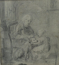 Load image into Gallery viewer, Scottish Art for Sale. William McTaggart Sketch for the Oil Painting Do Doggies Go to Heaven
