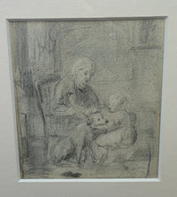 Load image into Gallery viewer, Scottish Art for Sale. William McTaggart Sketch for the Oil Painting Do Doggies Go to Heaven
