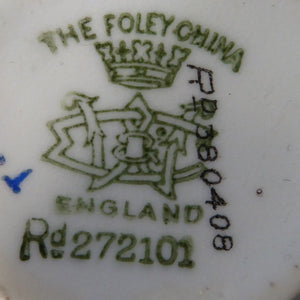 1902 Foley China Trio Coronation of Edward VII 1902